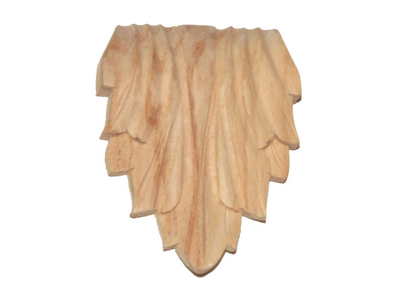 Small Hand Carved Pine Corbel SL1
