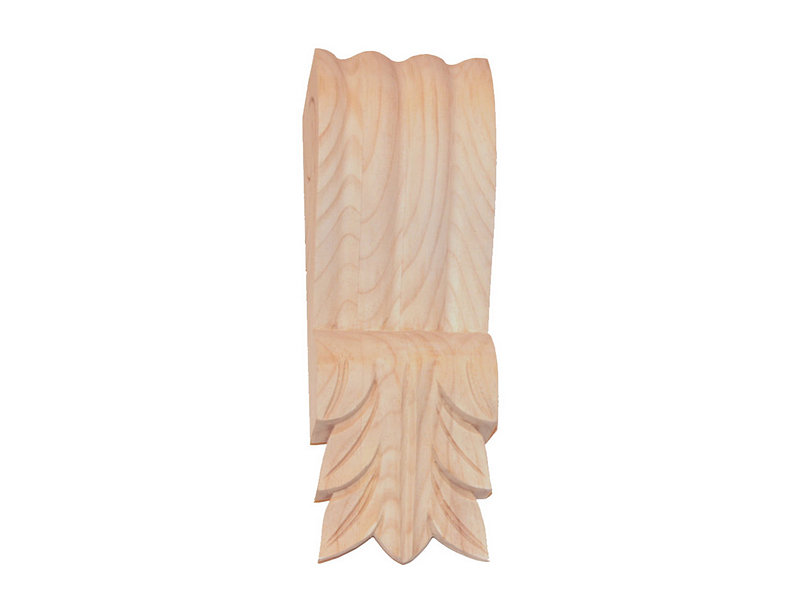 Extra Large Hand Carved Pine Corbel C88L - Click Image to Close