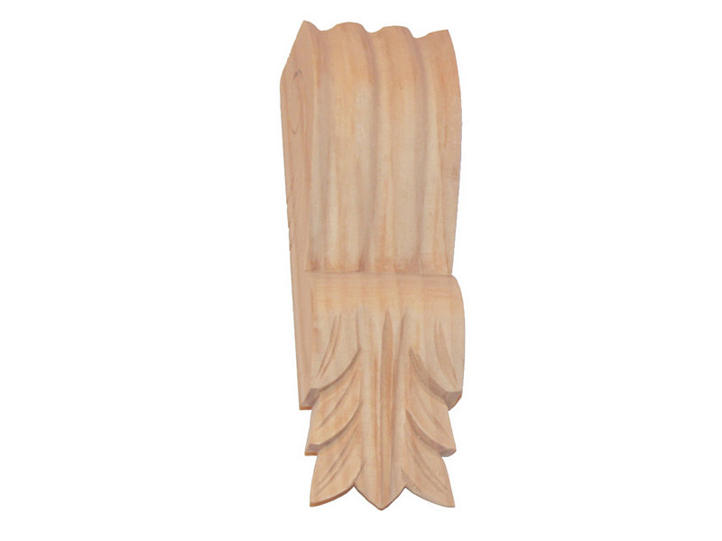 Medium Hand Carved Pine Corbel C8