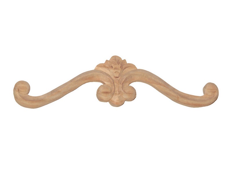 Decorational Scroll Carving Pine DC4
