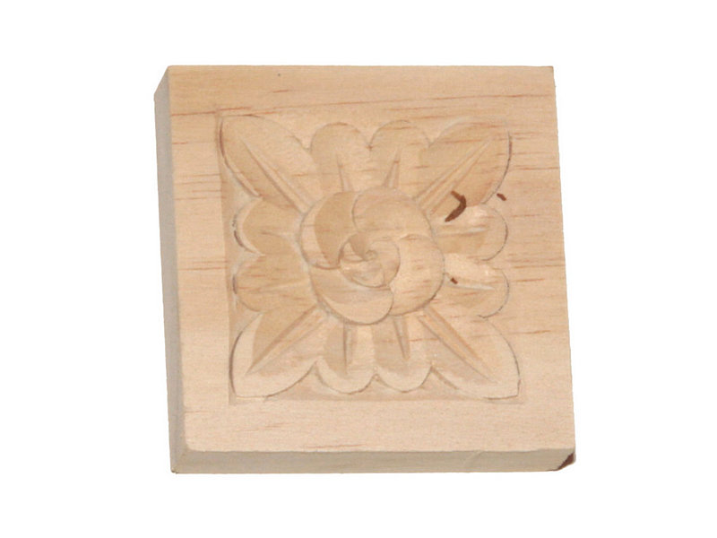 Architrave Block Carving Pine S1 - Click Image to Close
