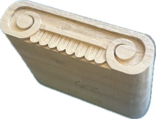 Carved TB9D1 Corbel Top Block