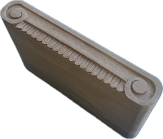 Carved TB175D1 Corbel Top Block