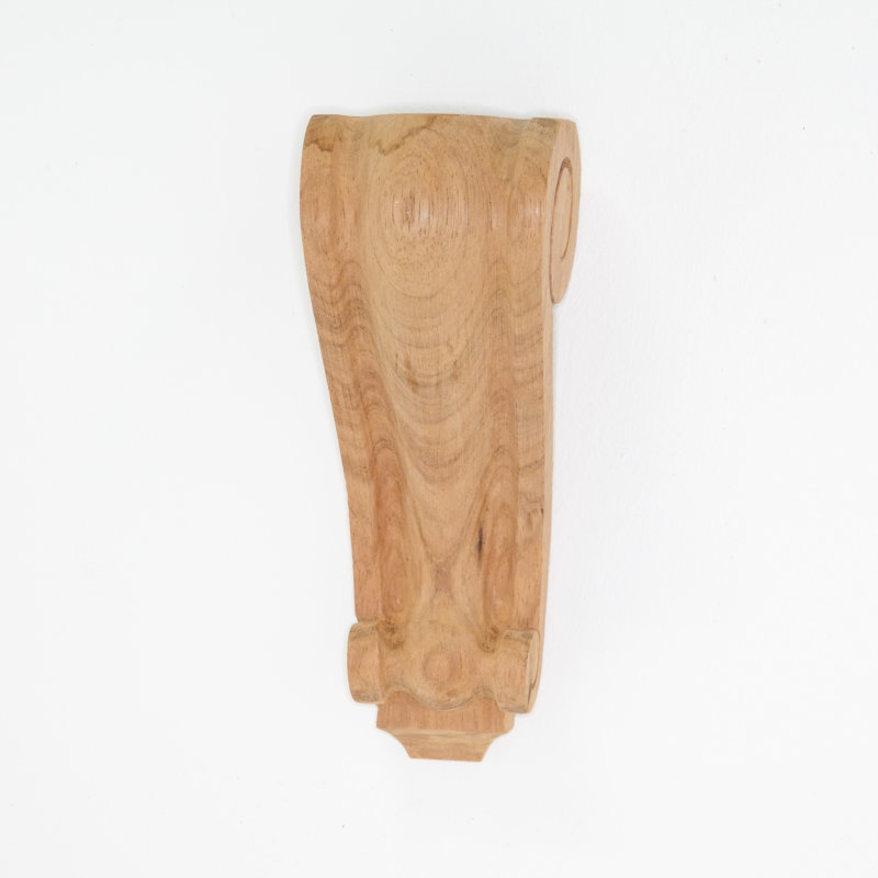 Medium Hand Carved Corbel #222 Rosewood