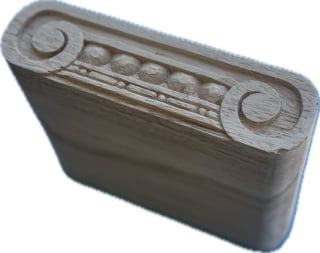 Carved TB9D2 Corbel Top Block