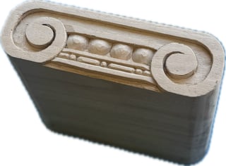 Carved TB7D2 Corbel Top Block
