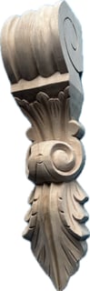 Medium Hand Carved Gmelina Corbel #66 Gm